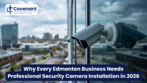 security camera installation Edmonton for business protection